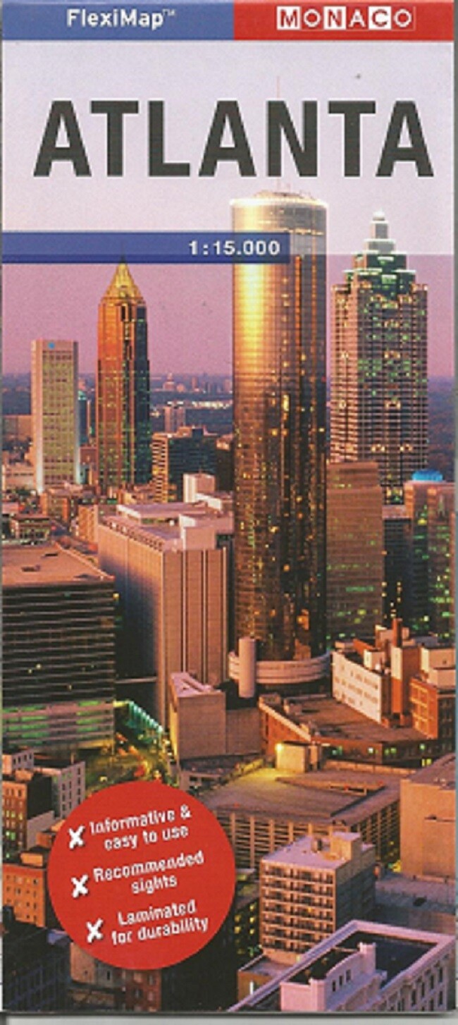 Atlanta, Georgia by Fleximap/Monaco Books