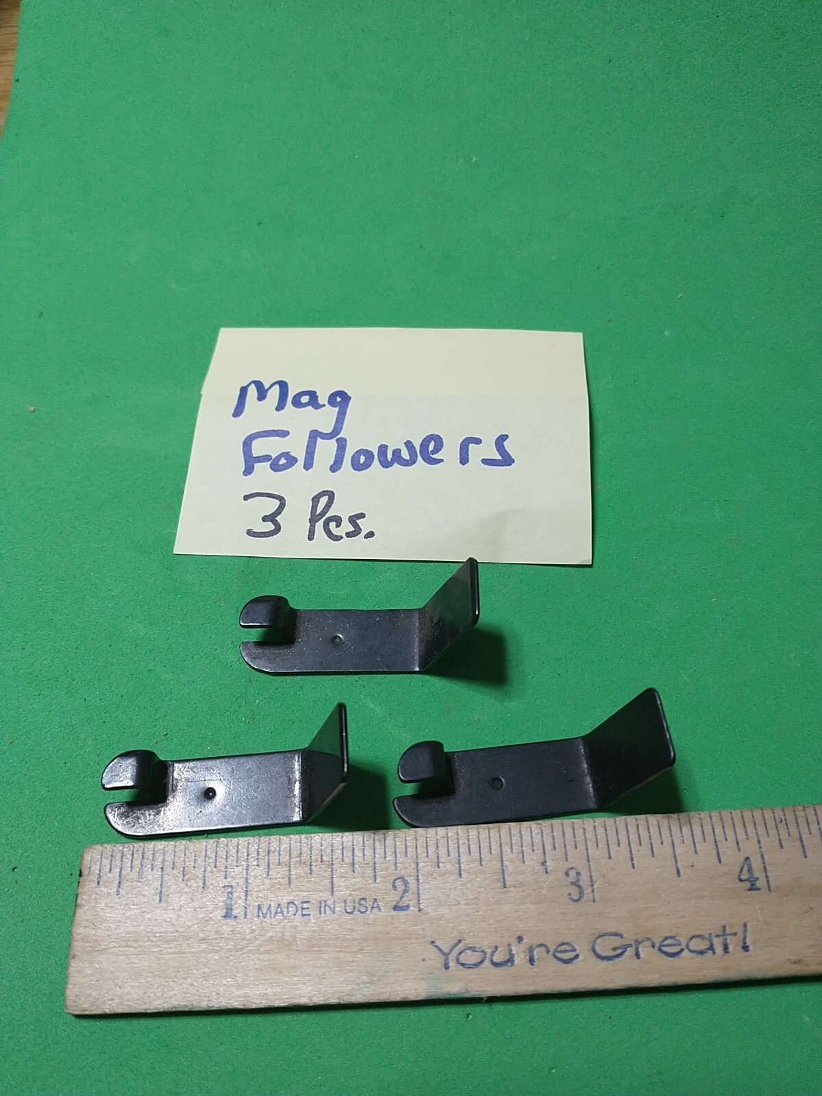 MAG FOLLOWERS LOT OF 3 VINTAGE GUN PARTS