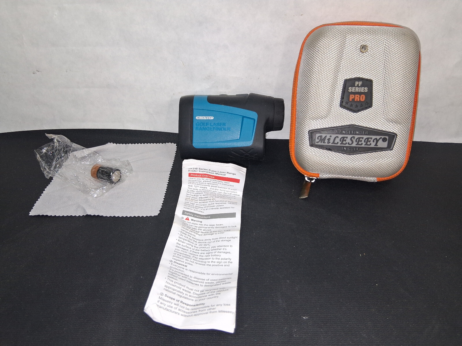 Mileseey Golf Rangefinder PF 210 Pro Series 6x Magnification 600 Meter Range