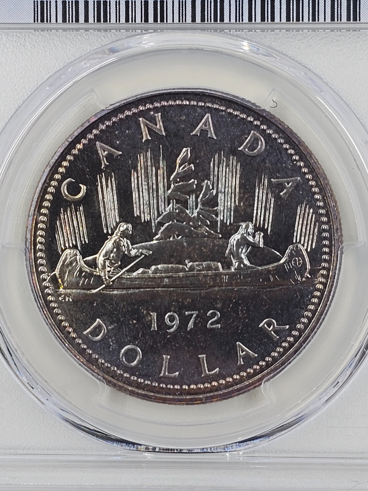 1972 S$1 PCGS SP66 Canada Voyageur Ag