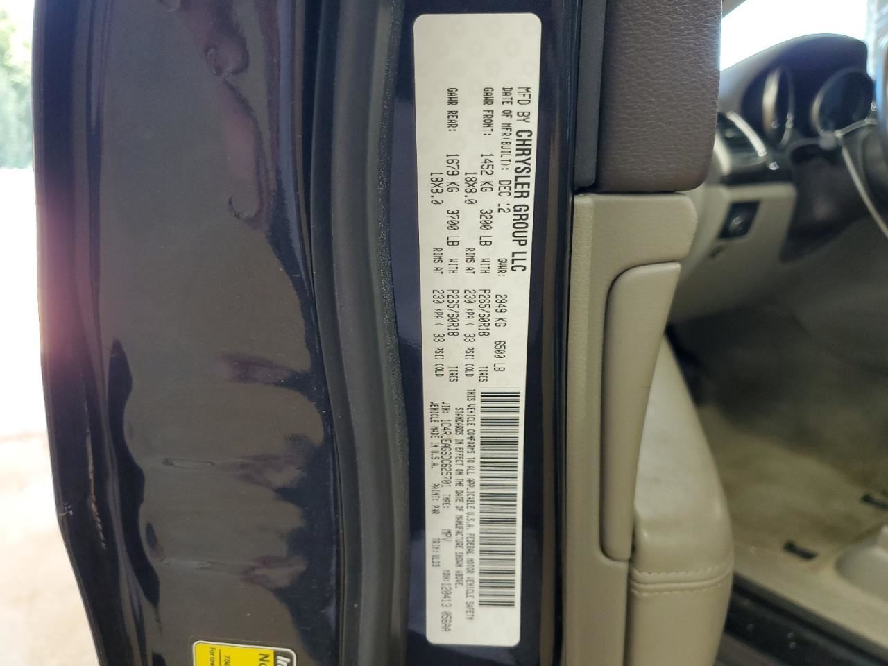 CHERGRAND 2013 Glove Box 4907117