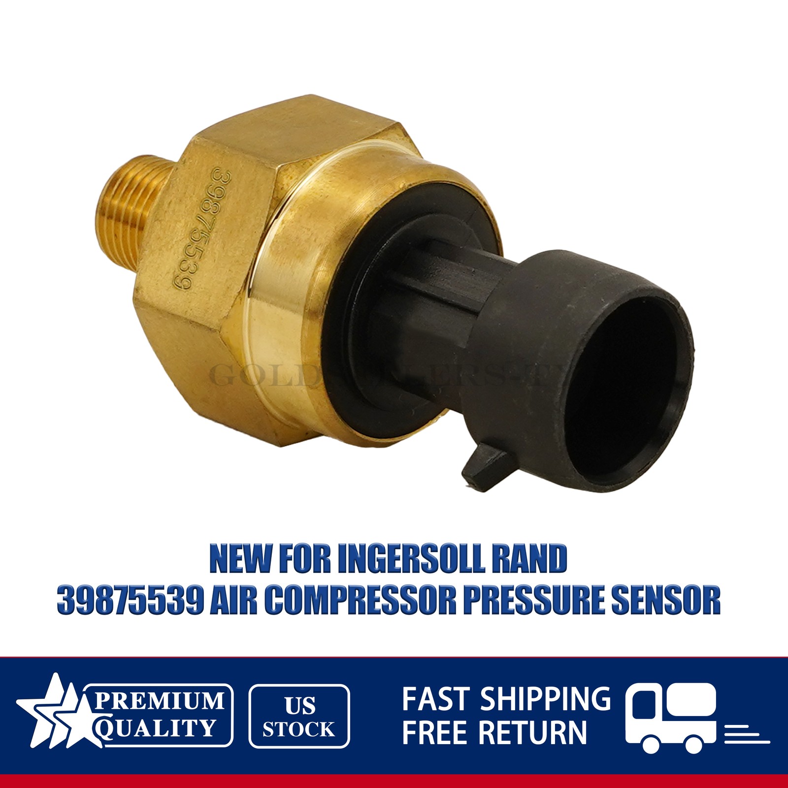 NEW Air Compressor Pressure Sensor For Ingersoll Rand 39875539 US