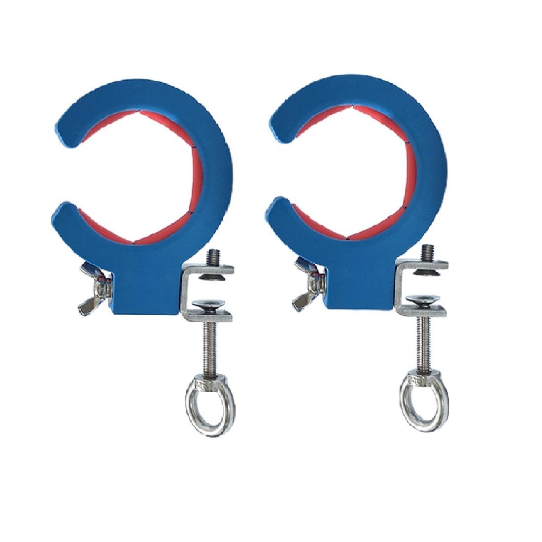 2pcs Blue Cable Wire Threading Tool Cable Tray Roller Threading Wire Pulling