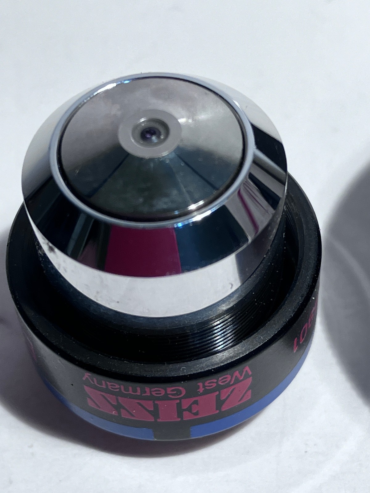 Zeiss INKO Epiplan 80X Reflected Light Microscope Objective 462080-9901 462005-