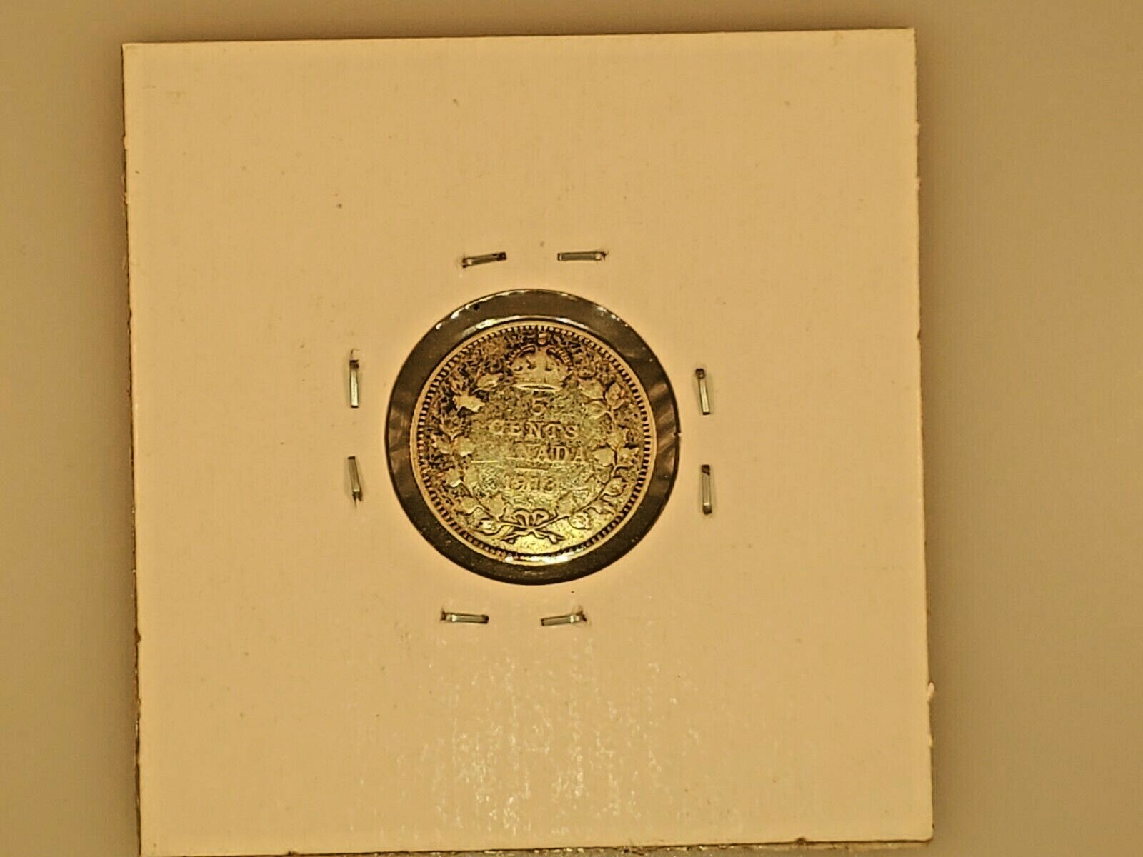 1913 Canadian Five Cent Coin