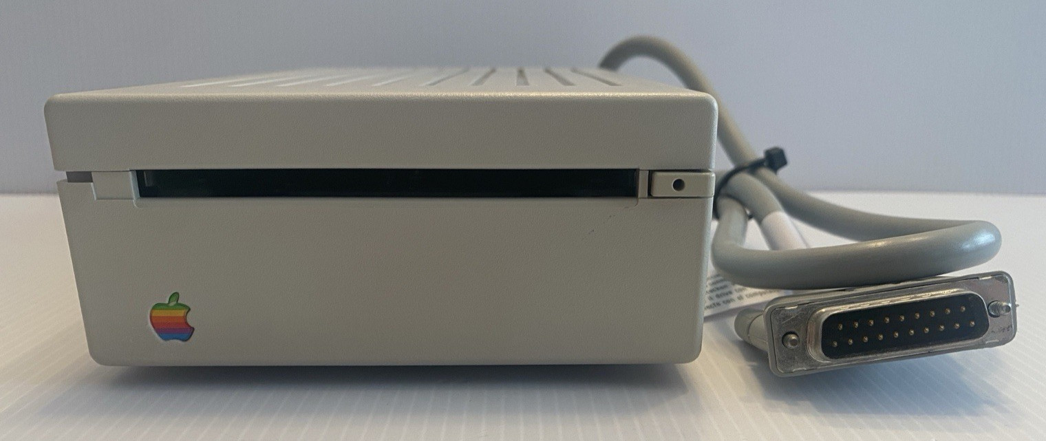 VINTAGE Apple 3.5 Drive External 3½" Floppy Drive DB-19 Beige | P/N  A9M0106