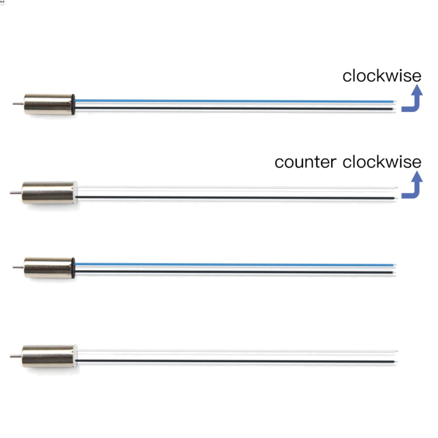 Facilitate Repairs with 4 Pairs of DJI Tello 8520 Coreless Motors - Durable