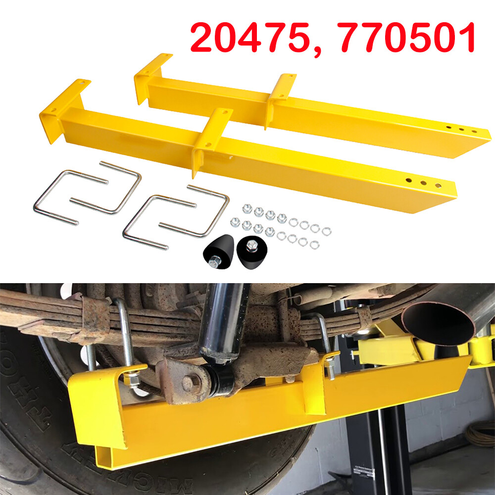Pair 20475 770501 Traction Bars 28" Length Steel Yellow For Ford F150 Universal