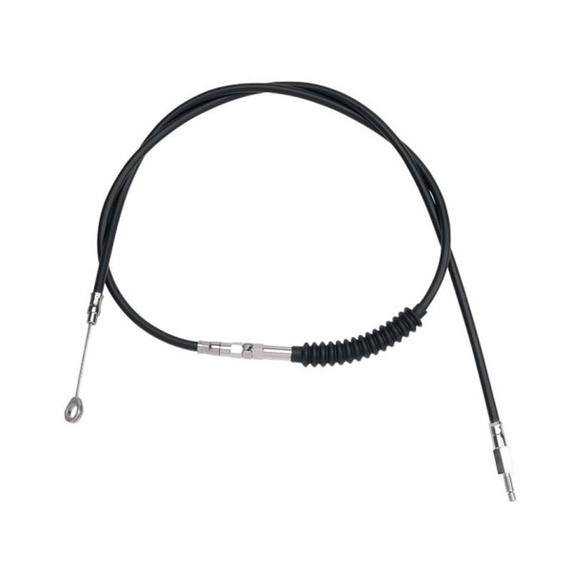 Drag Specialties 59-3/4 Inch Black Vinyl Clutch Cable For Harley XL 883 1200