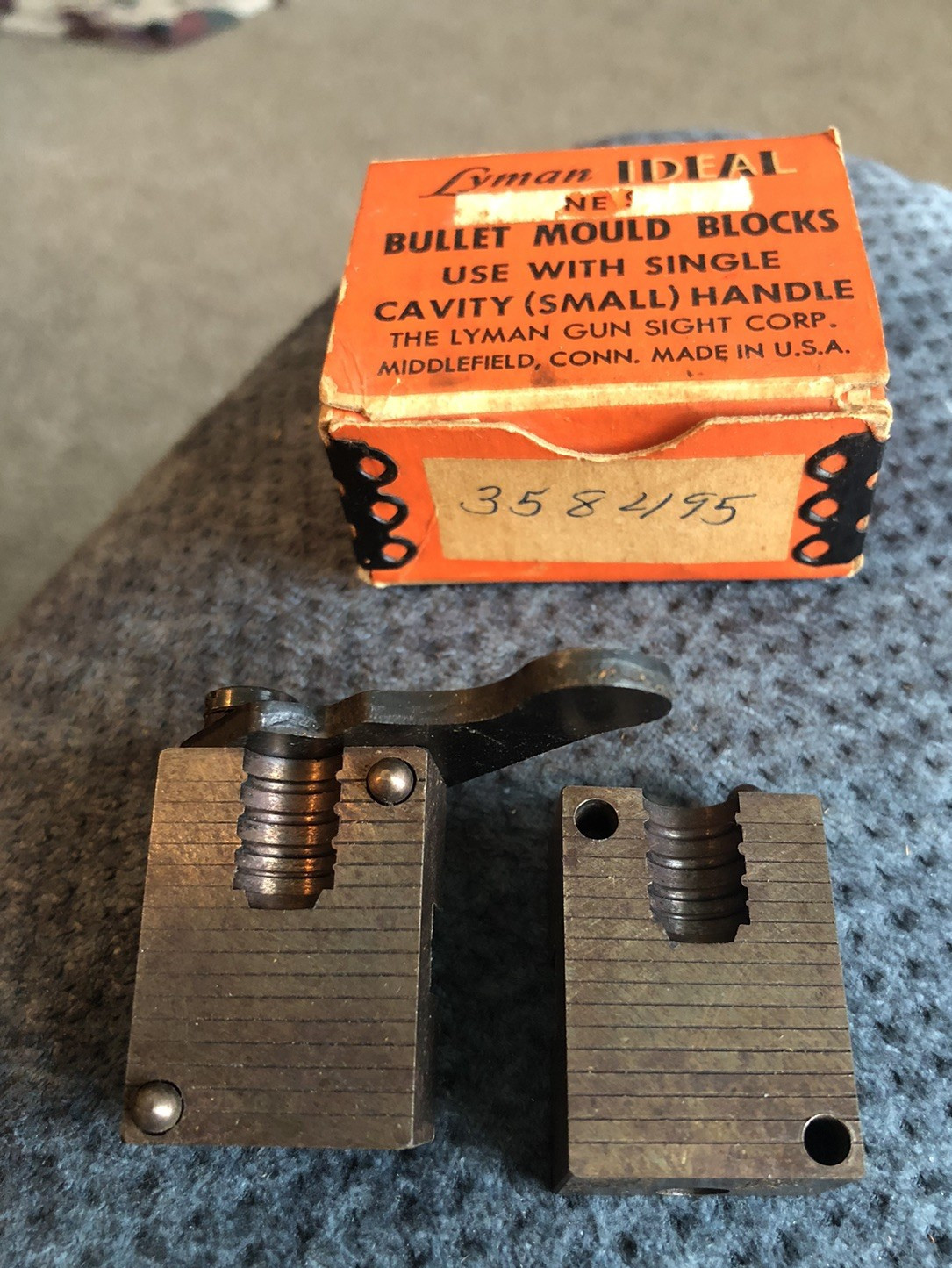 Lyman Ideal Bullet Single Mould Block 358495
