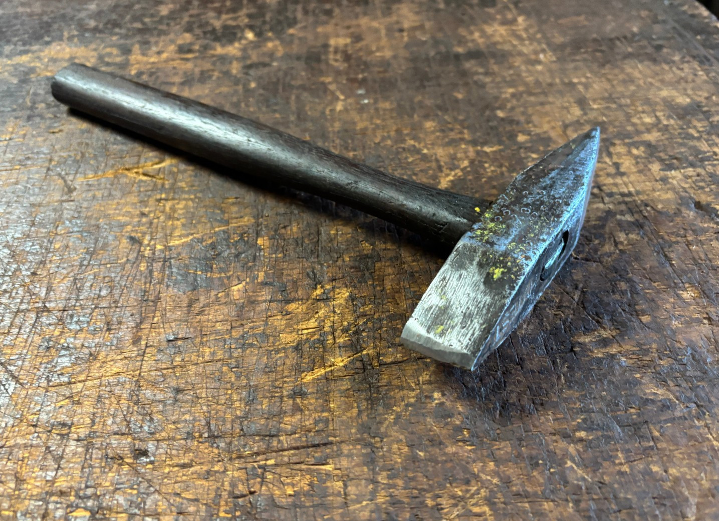 Rare Vintage Hytest Slag Chipping Hammer. Engineering Welder's Hammer. Australia