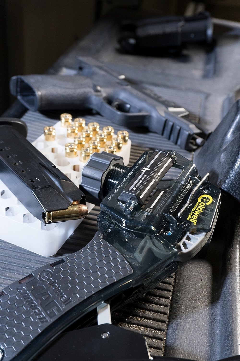 Universal Pistol Magazine Loader for Multiple Calibers - Quick Loading Solution