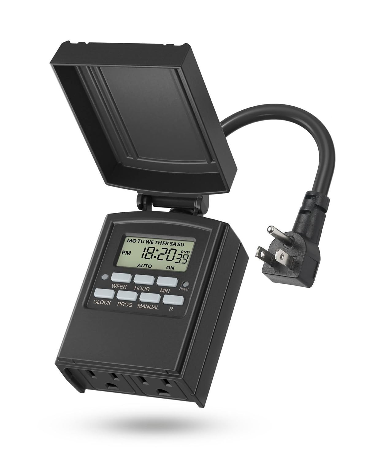 7 Day Outdoor Waterproof Digital Timer
