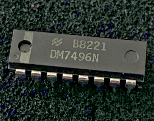 National DM7496N 5-bit shift registers Integrated Circuit