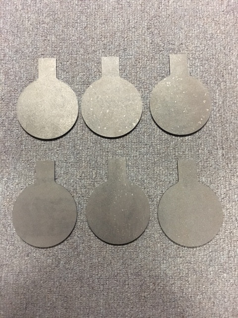 AR500 Steel Target Dueling Tree DIY Kit 6pc 6" x 3/8 Paddles! IDPA! USA!
