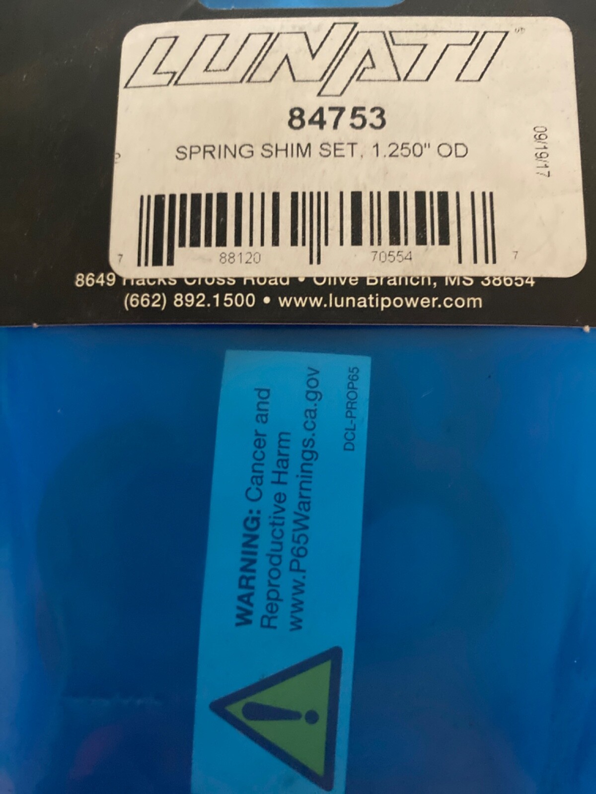 Lunati 84753 VALVE SPRING SHIM SET