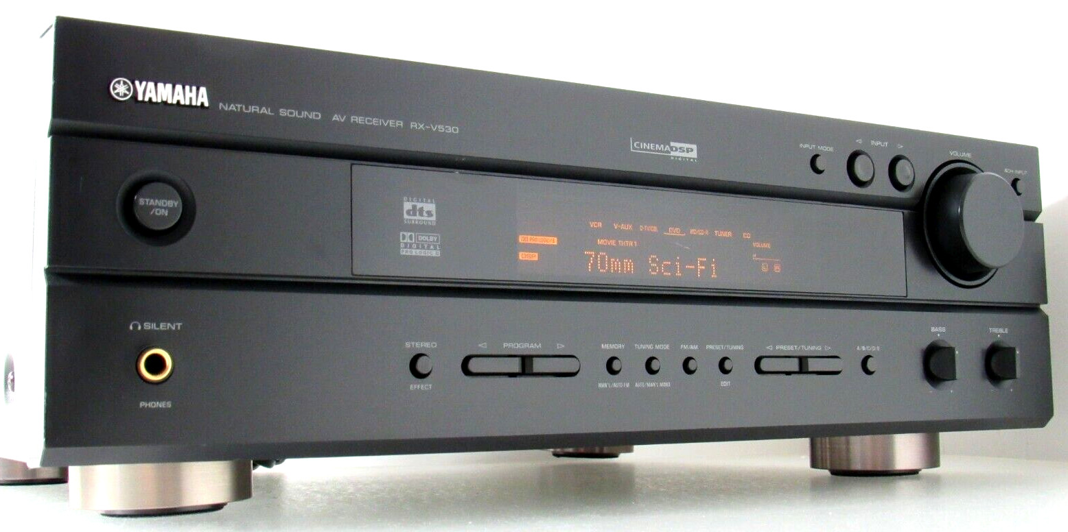Yamaha AV Receiver Amplifier Dolby Digital Surround RX-V530 Cinema Theater