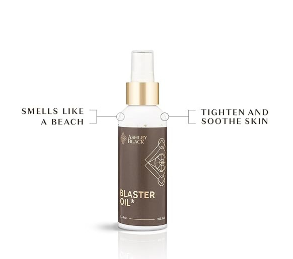 3.4 oz Blaster Oil by Ashley Black - Fat Burning, Soothing Arnica & Skin Tighten