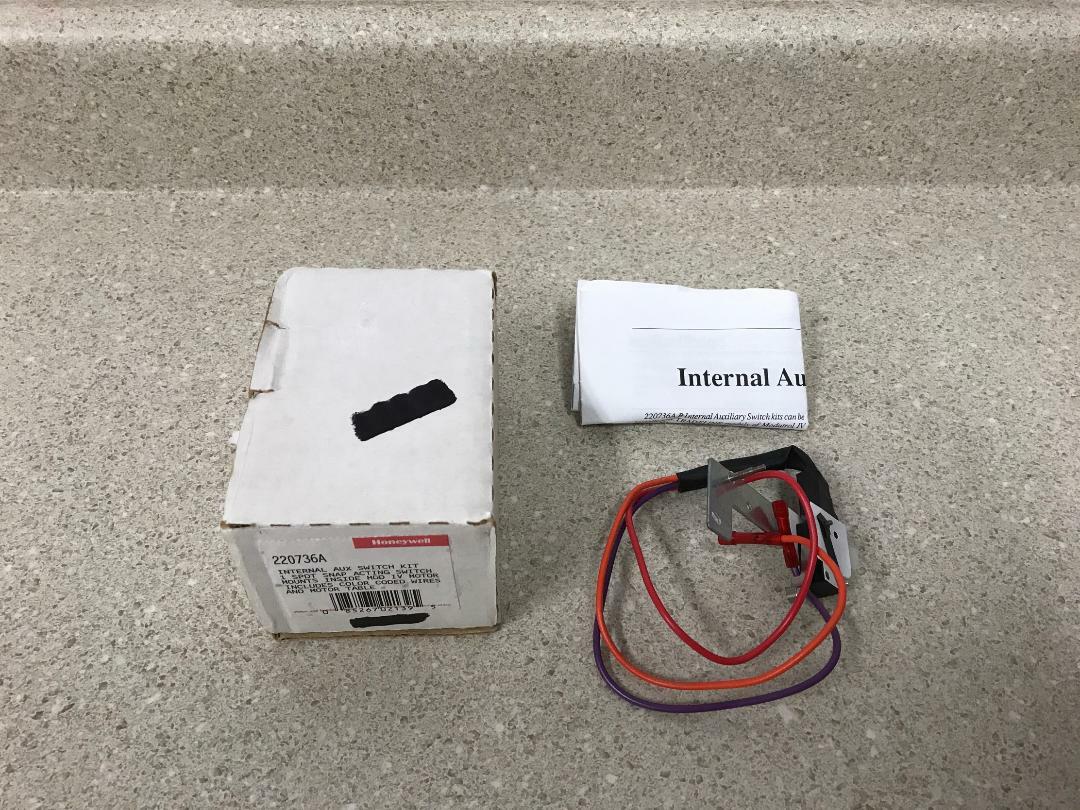 Honeywell 220736A Internal Aux Switch Kit NEW
