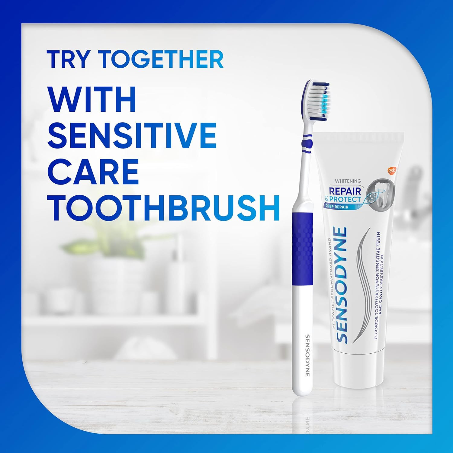 Repair and Protect Whitening Toothpaste, Toothpaste for Sensitive Teeth and Cavi