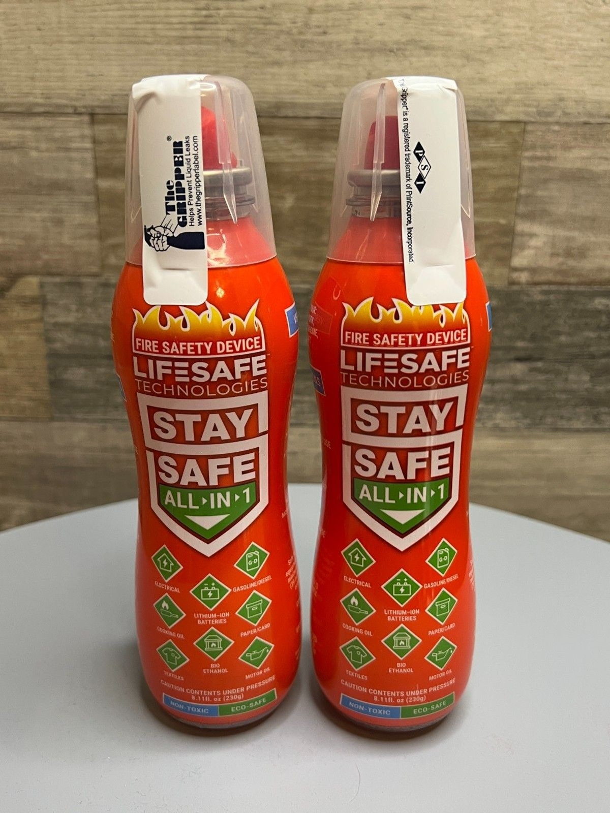 2 Fire Safety Device Lifesafe Technologies Stay Safe All in 1 Sprays NEW 4/2026
