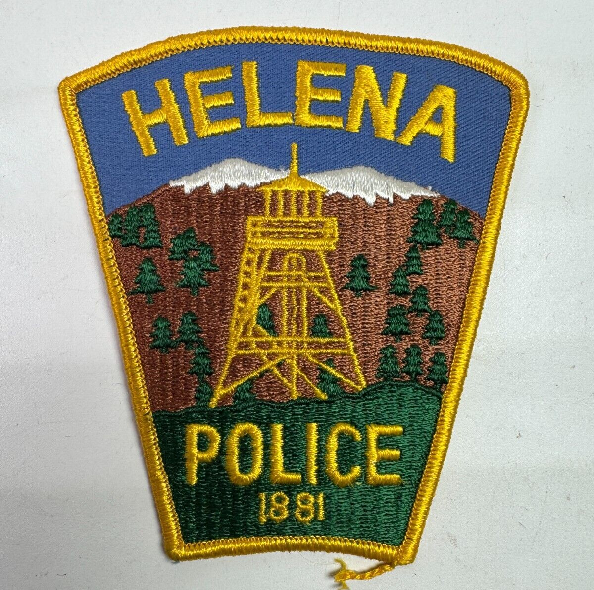 Helena Police Montana MT Patch Q7E