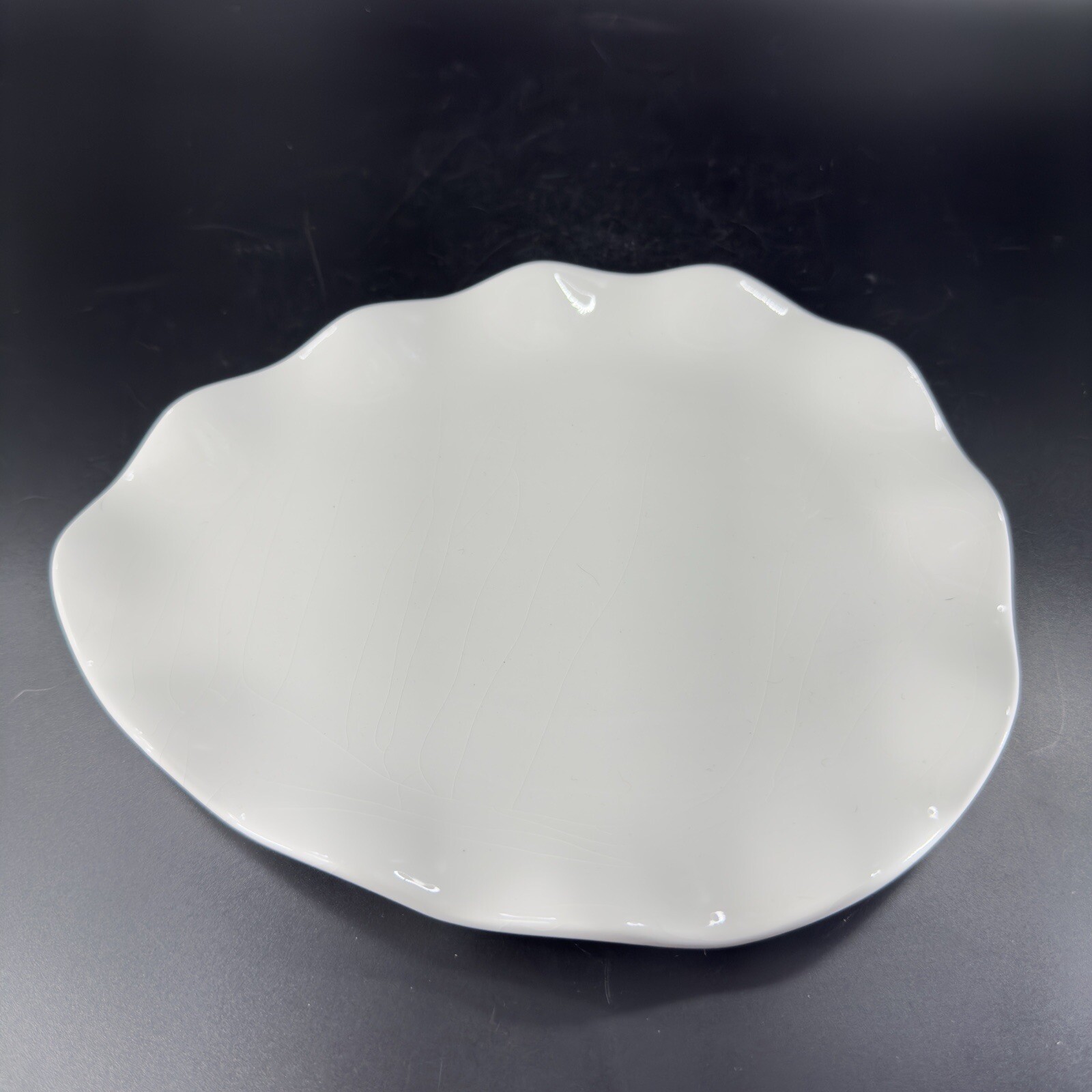 Pottery Barn Easter Egg Shape Dish Plate Set 4 All Different Multicolor Ceramic