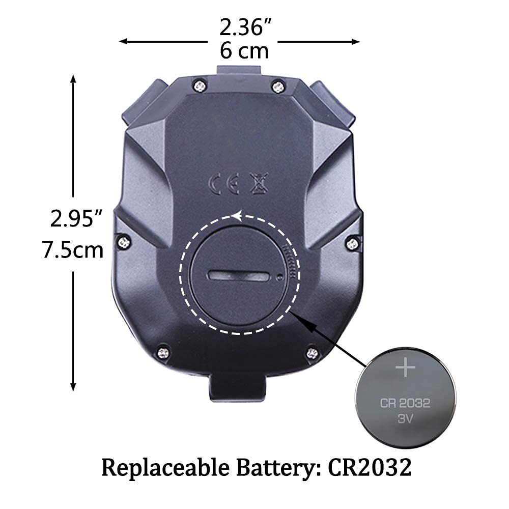 Sports Stopwatch Timer 100 Lap Split Memory Digital Stopwatch Countdown Timer...