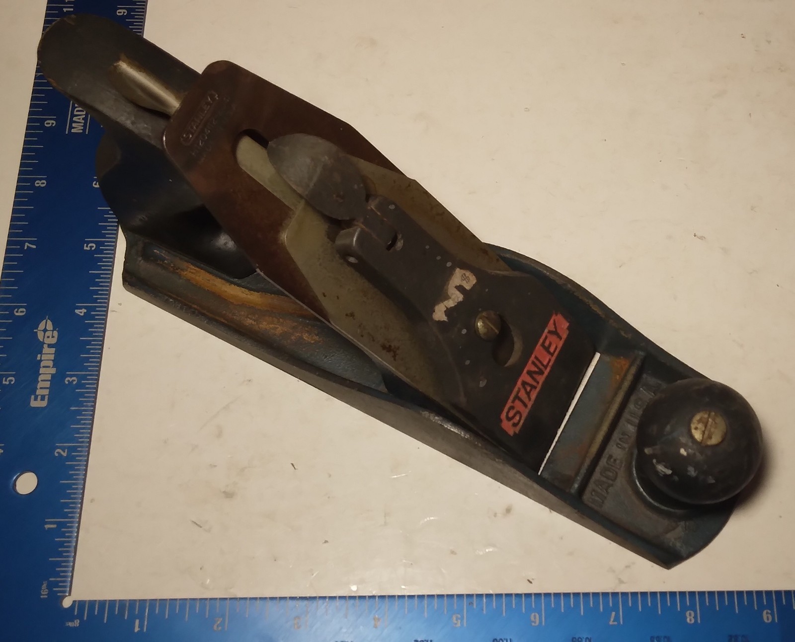 Vintage STANLEY Wood Plane C557MP Made In USA