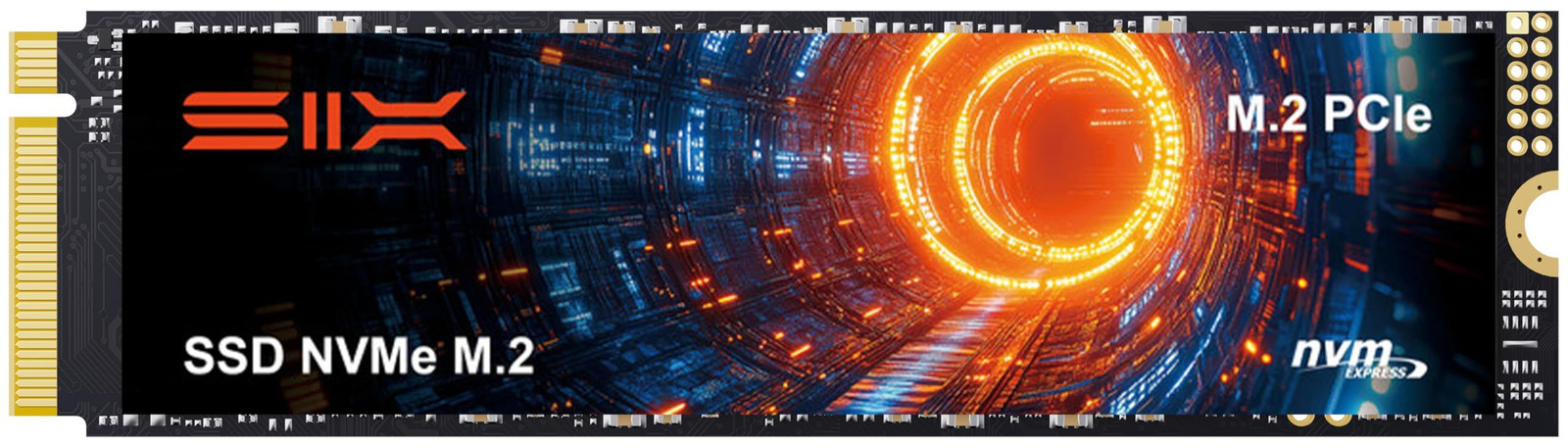 SIX NVME M.2 SSD PCIe 4.0-1TB m.2 2280 ssd, Read UP to 7350MB/s 1TB for