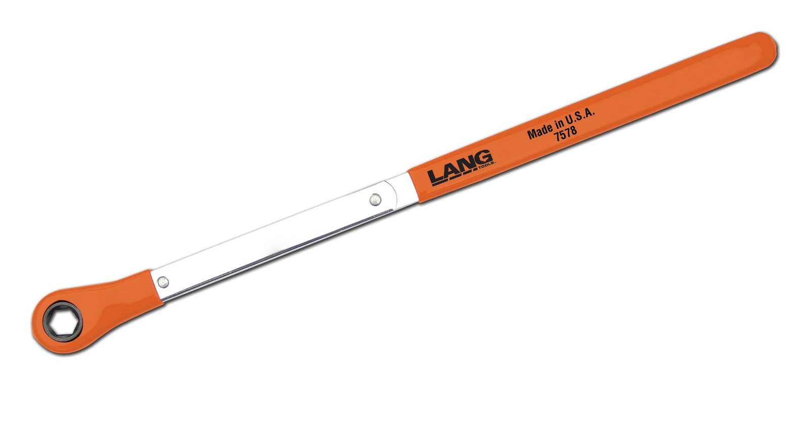 Lang Tools 7578 7/16" Automatic Slack Adjuster Wrench, 7/16", Chrome