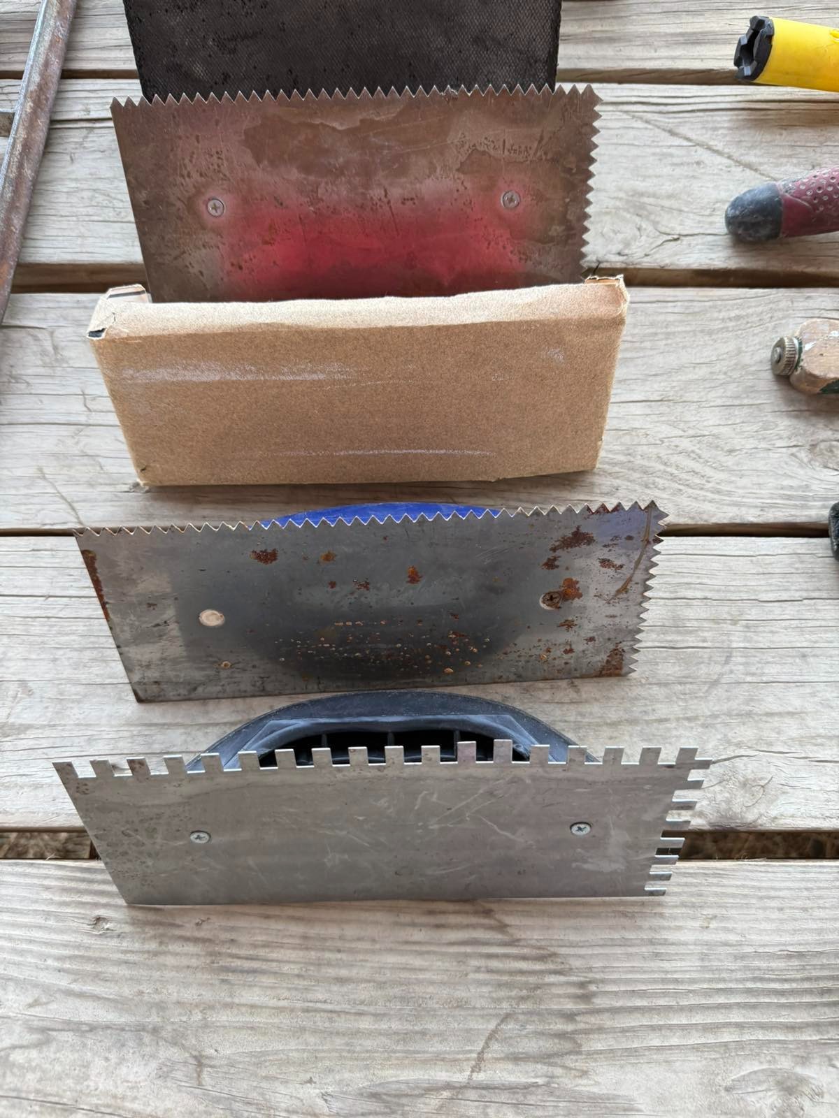 Mixed Masonry Drywall Finishing Tool Lot