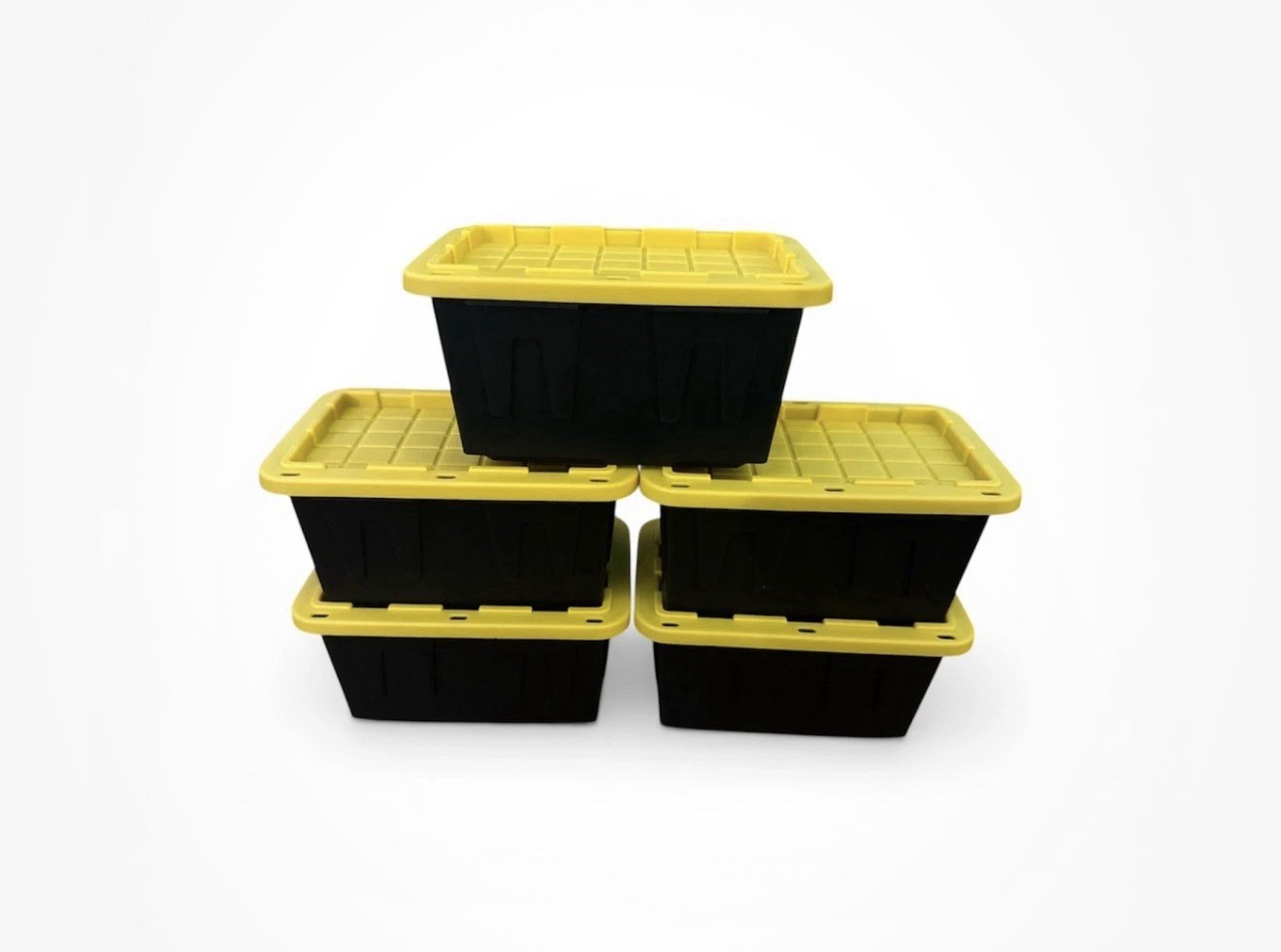 Tiny Tote Mini Storage Container ( Lowes & DHX Replica ) With Lids SET OF 5