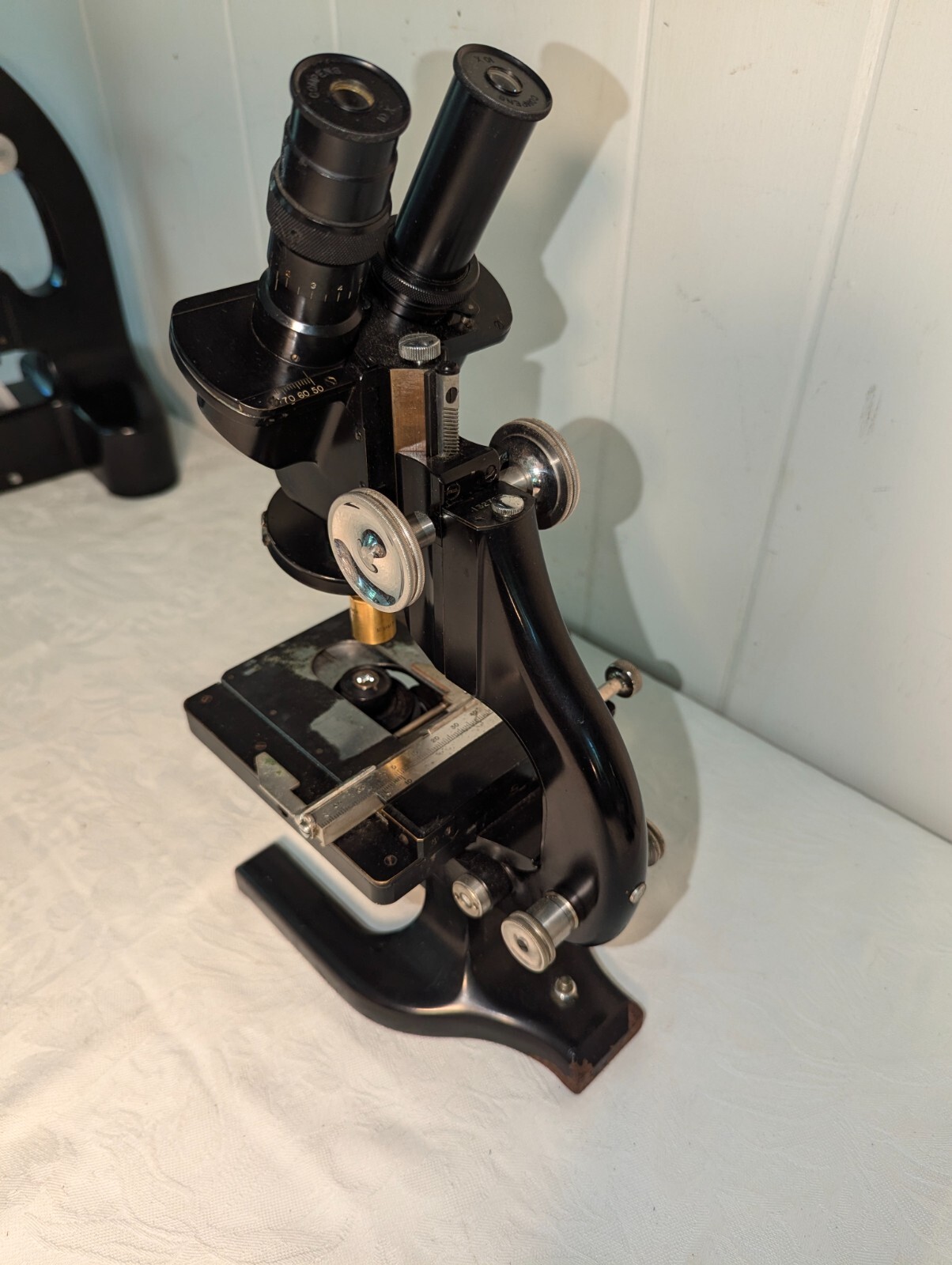 Antique Spencer Buffalo NY Binocular Microscope SN: 132727