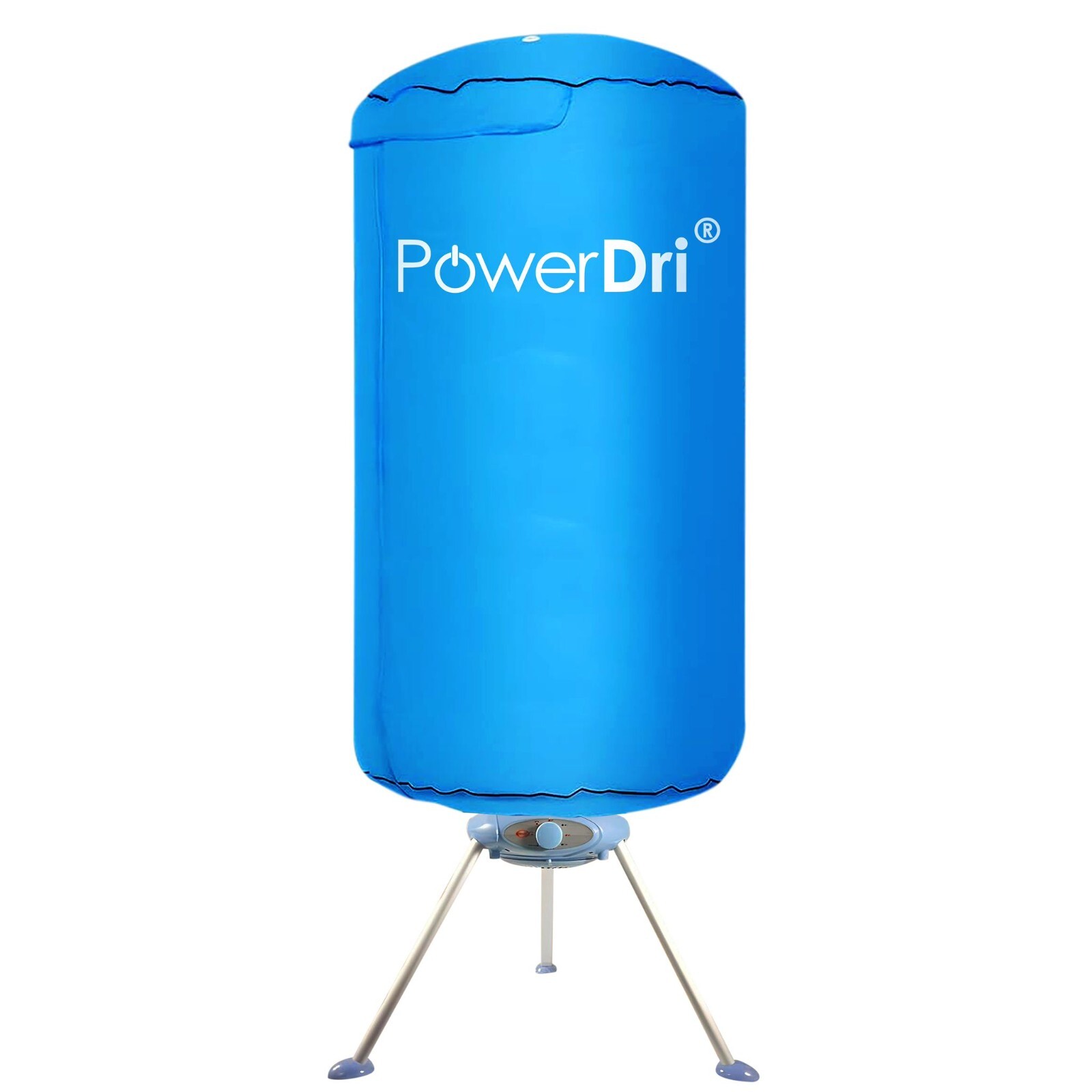 Electric Heated Clothes Airer Dryer Machine with Cover Indoor Use 15kg 1000W