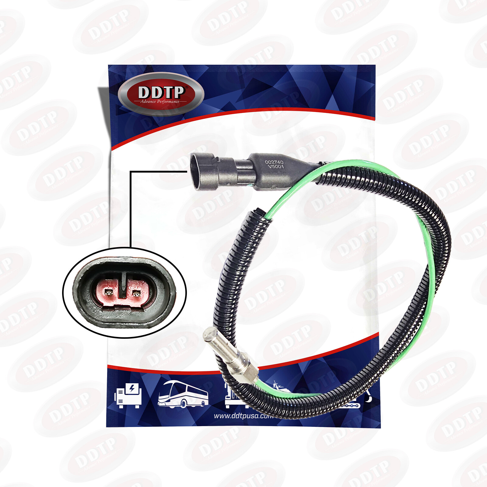 Turbo Speed Sensor Automotive Detroit Diesel S60 (23531531)