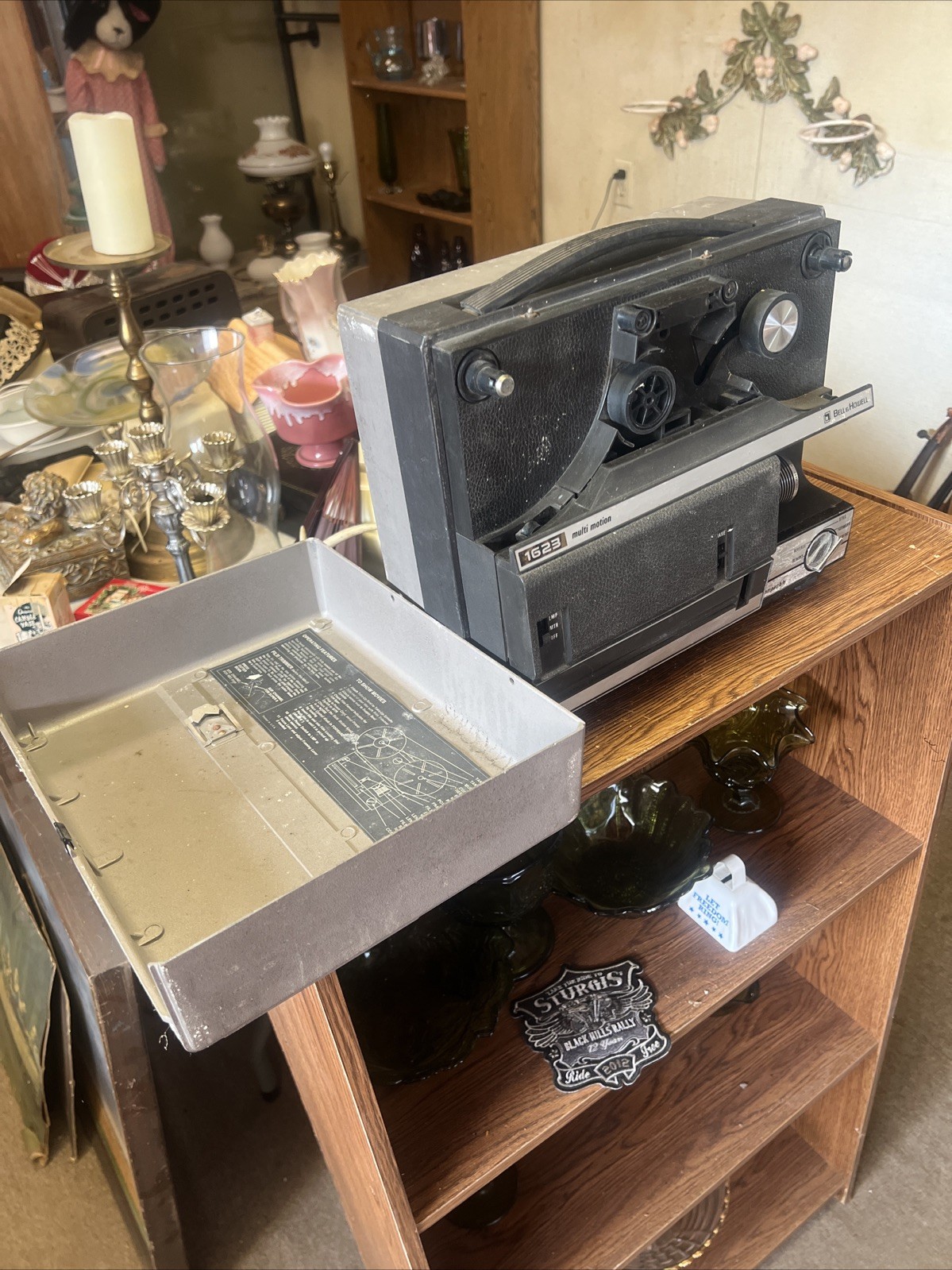 Vintage Bell & Howell 1623 Multi Motion Film Projector Needs New Bulb