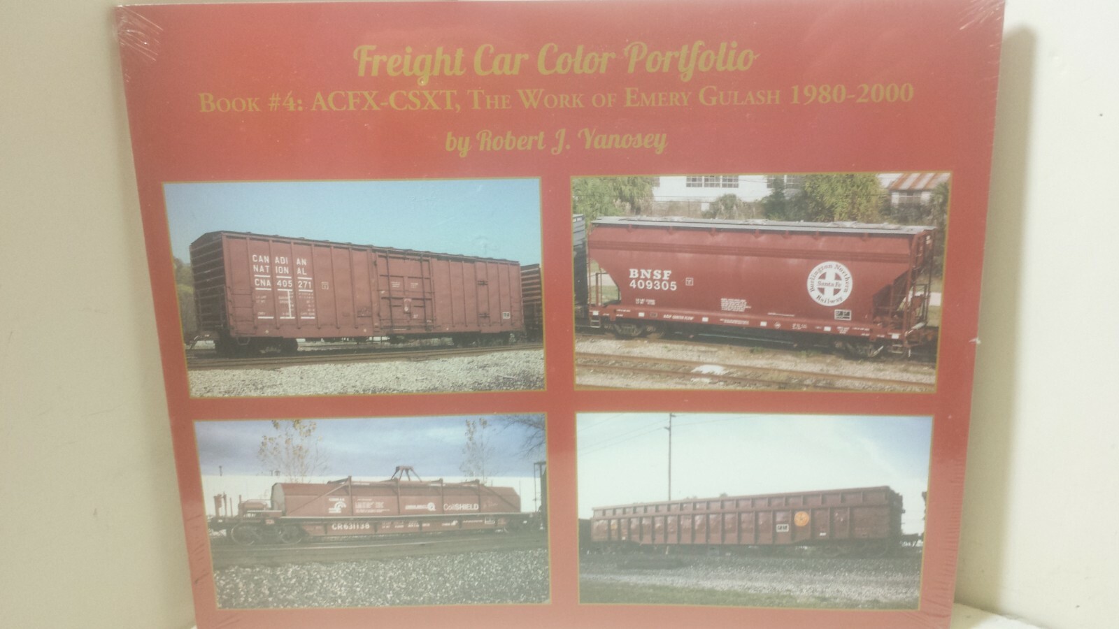 Freight Car Color Vol 4 ACF - CSXT 1980-2000 Gulash Yanosey Morning Sun Books