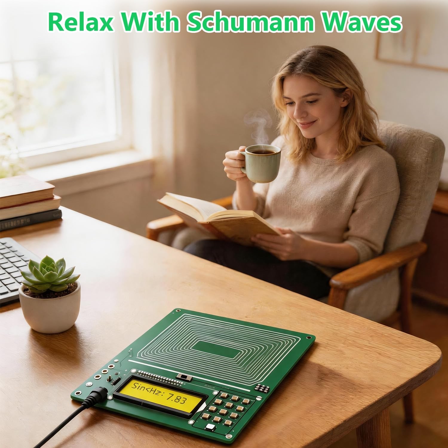 7.83Hz Schumann Resonance Generator for Deep Relaxation, Calminity Frequency ...