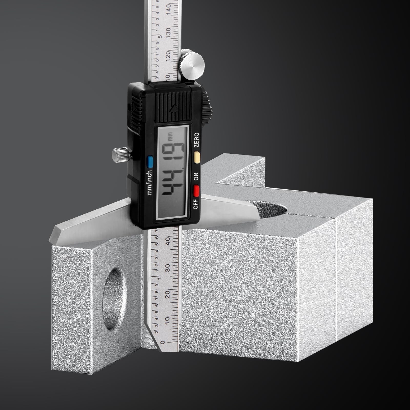 Digital Depth Caliper Electronic Depth Gauge Caliper Depth Rule for Accurate ...