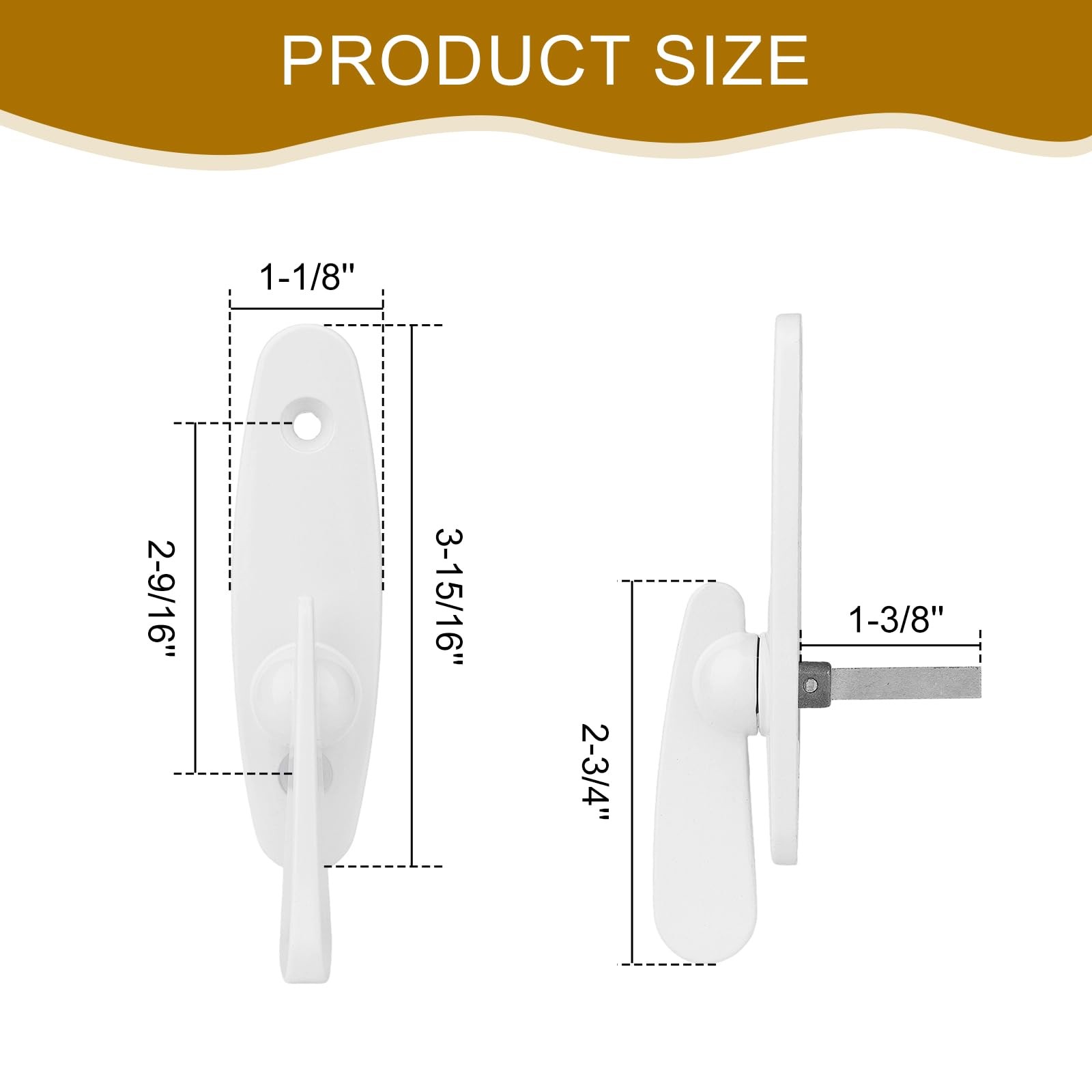 2573609 Replacement Thumb Latch For Andersen Sliding Door Lock Narroline