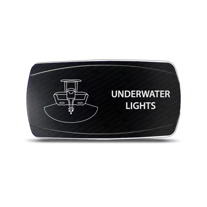 CH4X4 Marine Rocker Switch  UnderWater Lights Symbol