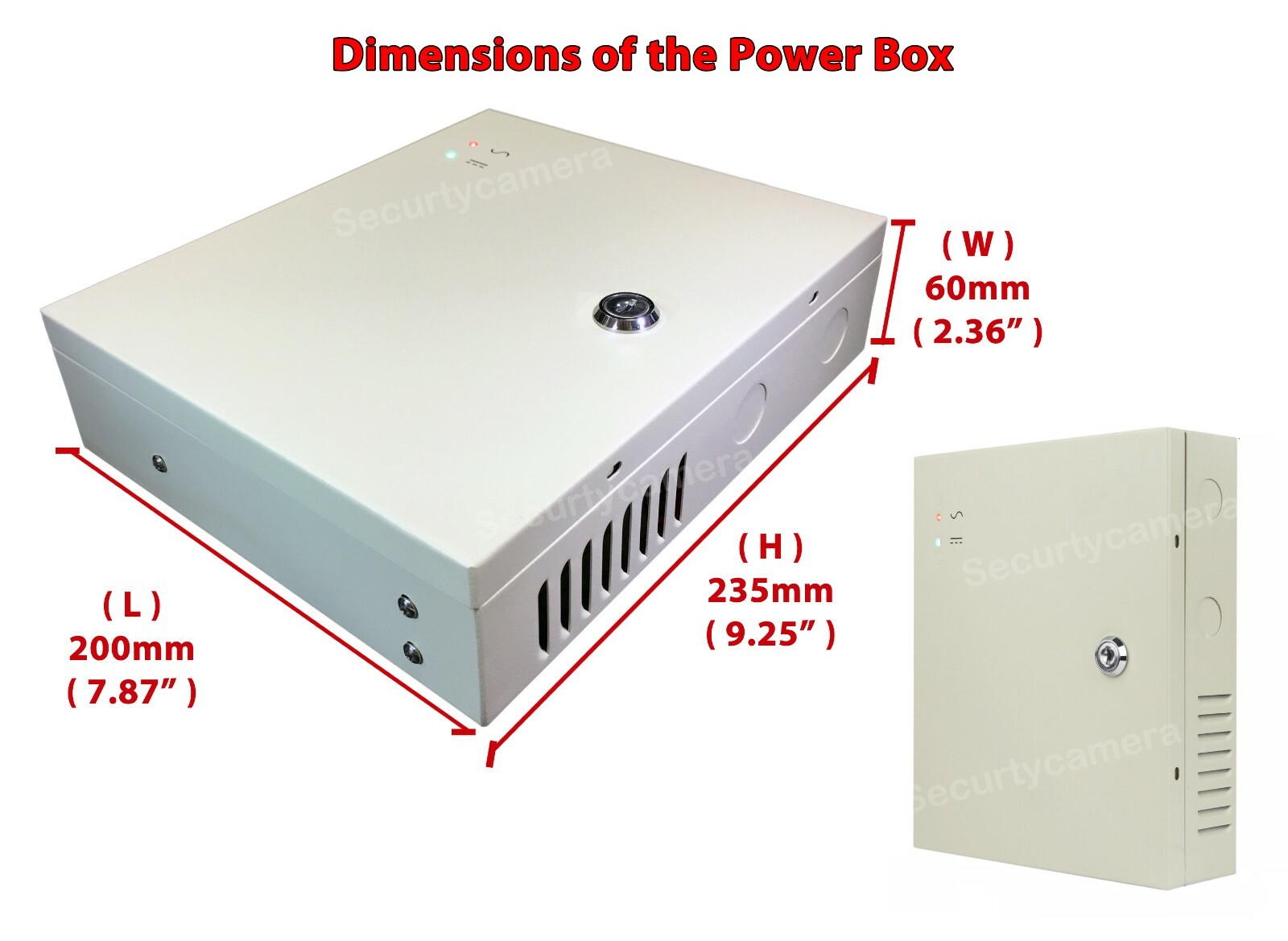 8 Channel CCTV Security Indoor Outdoor Camera System 2TB Recording Memory