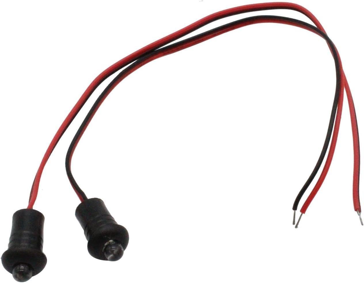 12v Car Theft Deterrent Light Red LED Flashing Dummy Alarm Warning Security...