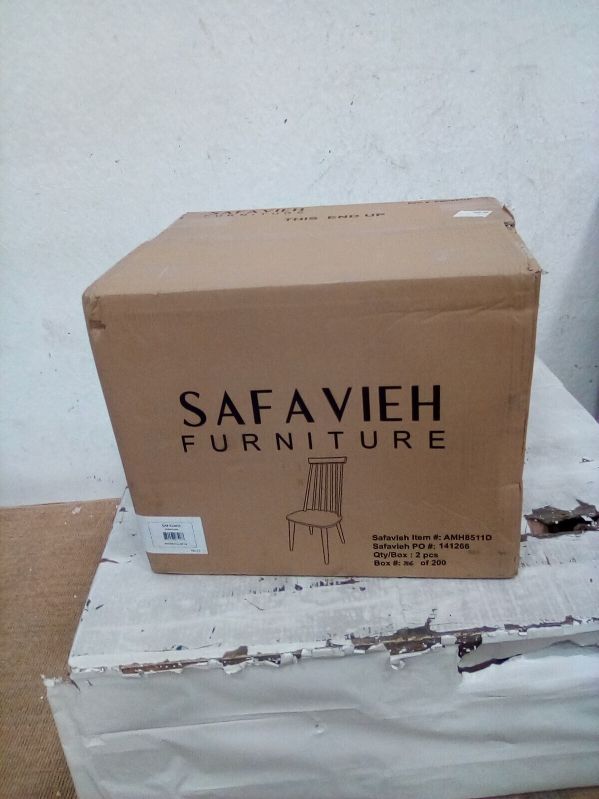 Safavieh BURRIS SIDE CHAIR, Reduced Price 2172728157 AMH8511D