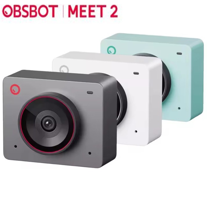 OBSBOT Meet 2 AI-Powered 4K Webcam 1/2 Sensor Auto Focus HDR Video Conferencing