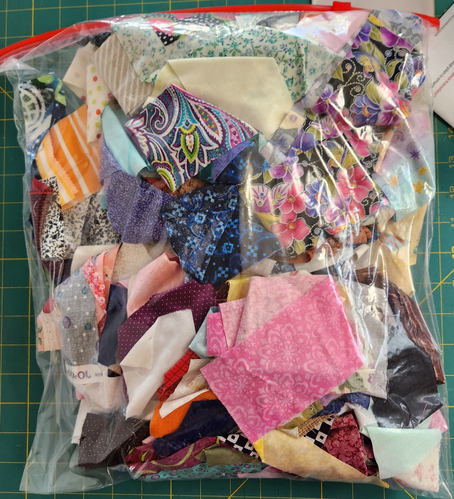 2.5 Gal Bag of Scrap Fabric Strips for String Scrappy Quilts Projects 1.5" to 3"