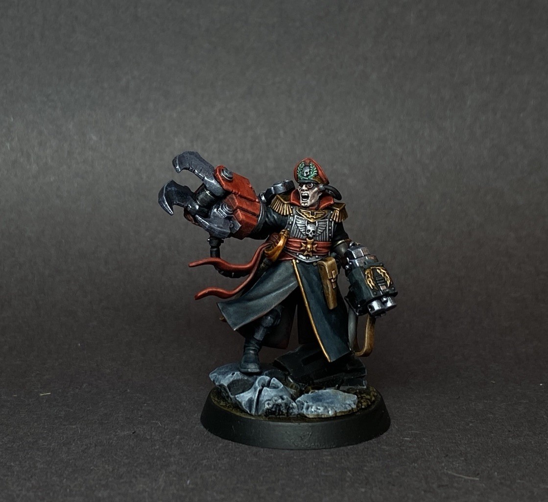 Commissar Yarrick Astra Militarum Warhammer 40k Paint Commission