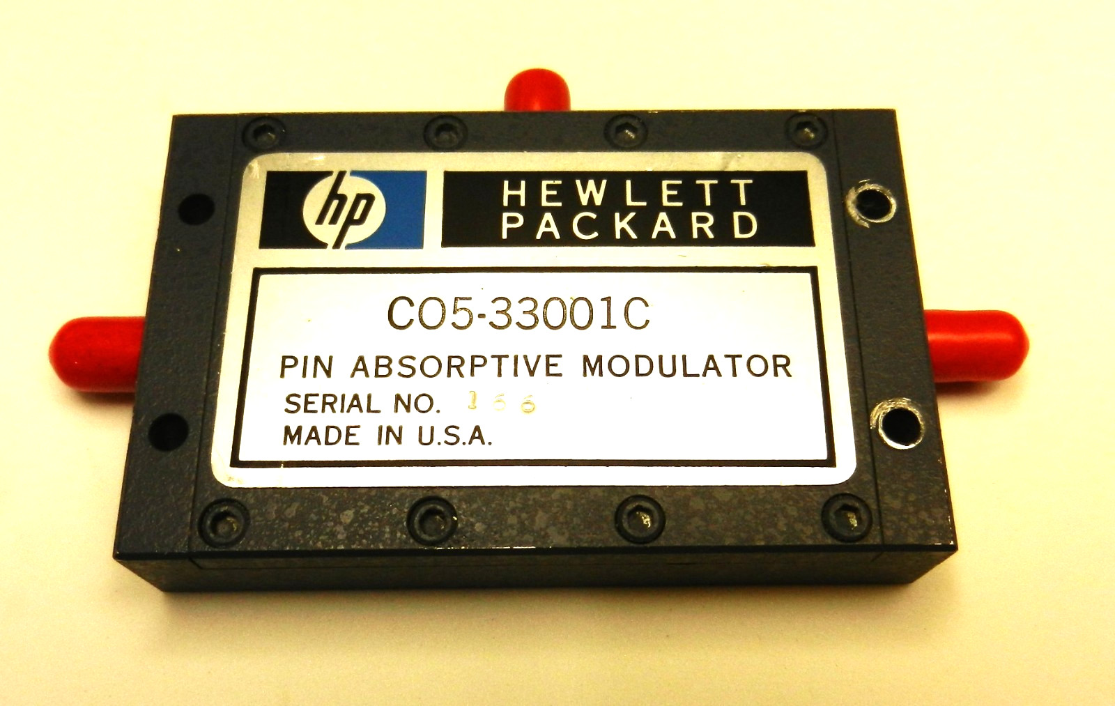 HP C0-33001C Pin Absorptive Modulator 8 GHz - 18 GHz