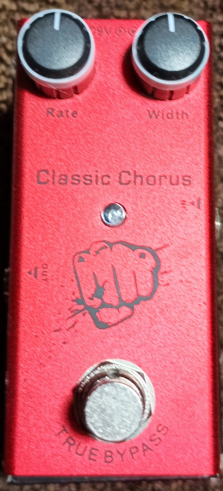 Classic Chorus Guitar Effect Pedal True Bypass (Red 05)
